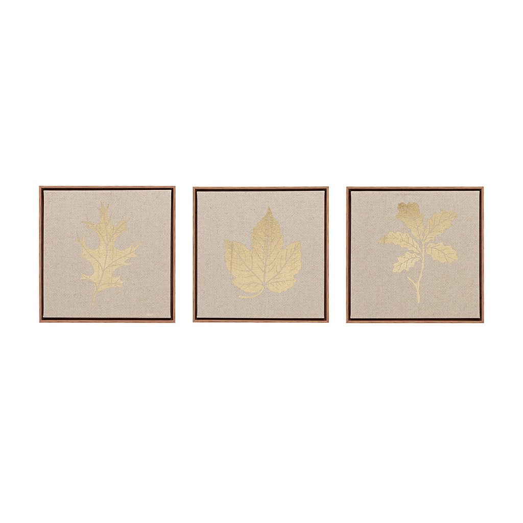 Golden Harvest Framed Canvas 3 Piece Set