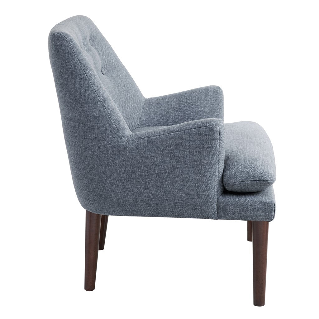 Taylor Mid-Century Blue Accent Chair