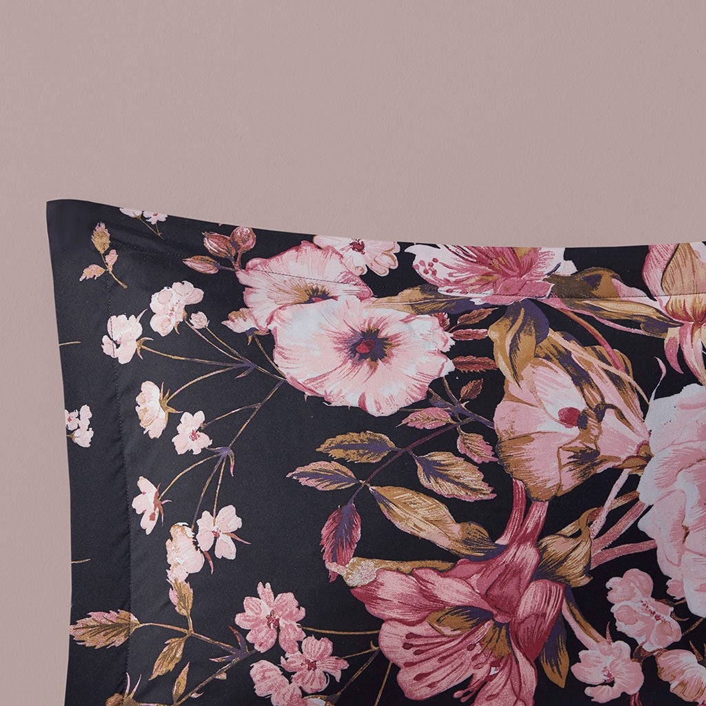 Gabriella Floral Printed Duvet Cover Set
