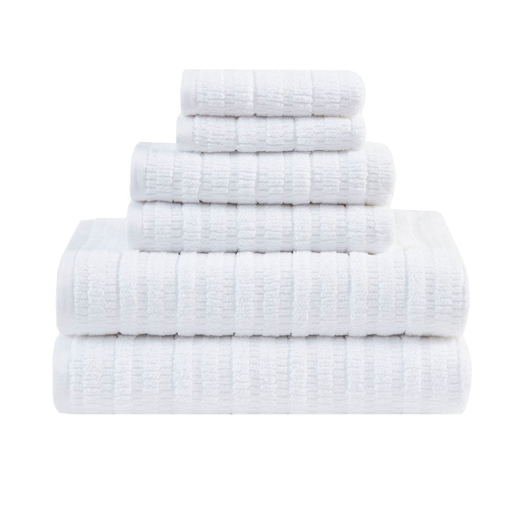 Nurture Sustainable Antimicrobial 6 Piece Towel Set Green