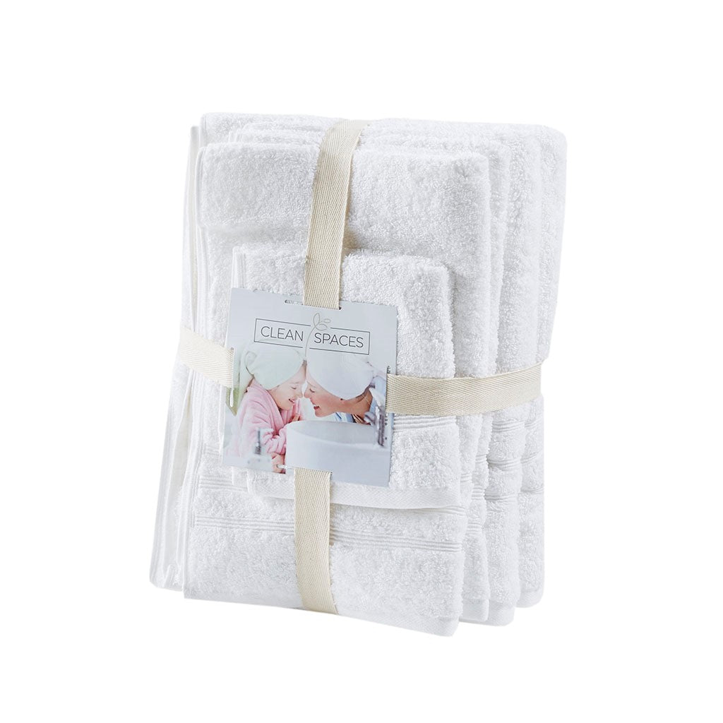 Nurture Sustainable Antimicrobial 6 Piece Towel Set