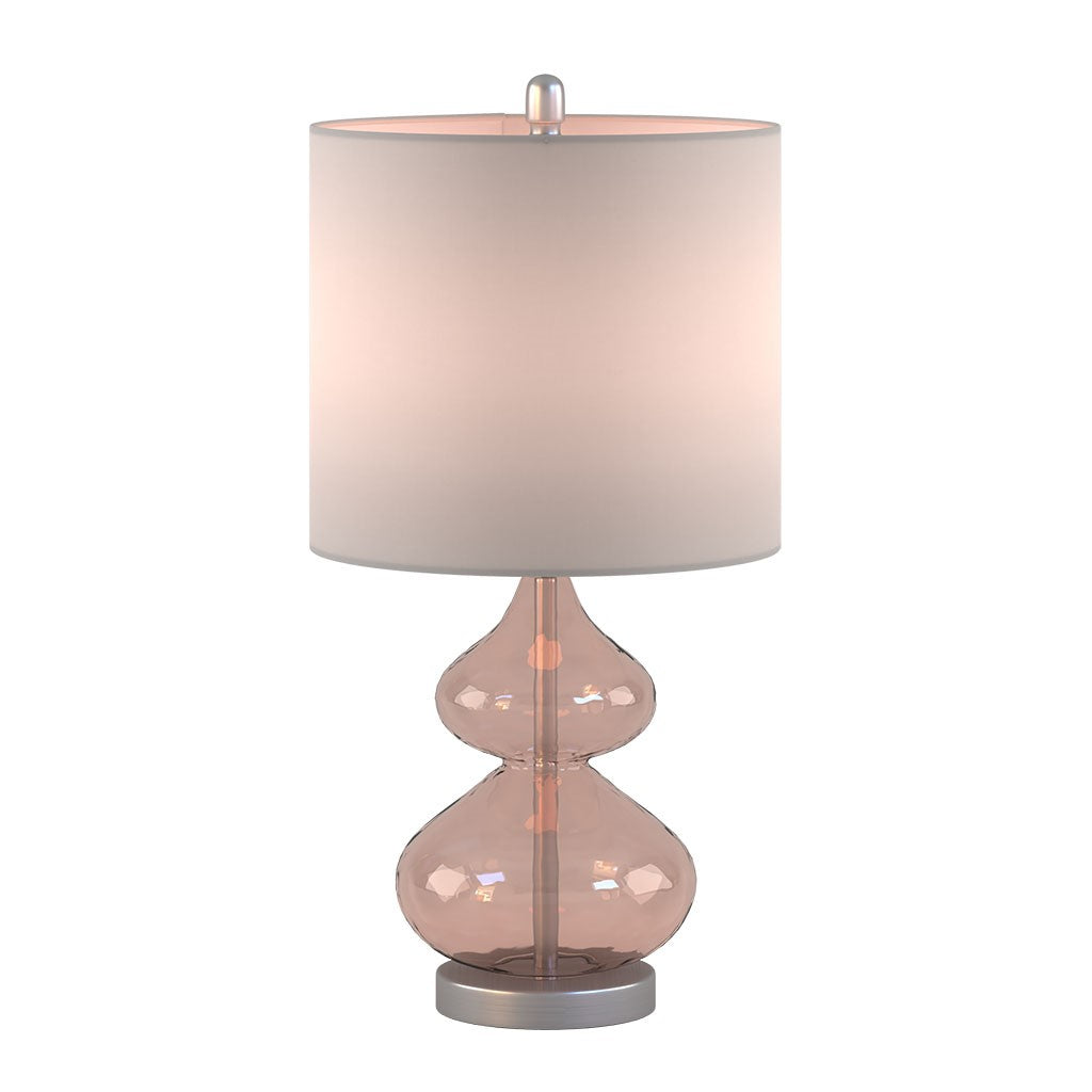 Ellipse Pink Table Lamp Set of 2