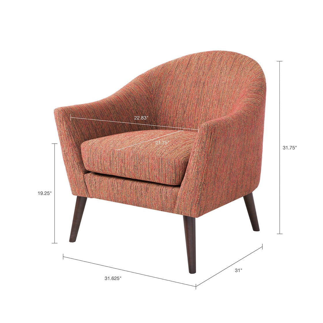 Grayson Mid-Century Accent Chair