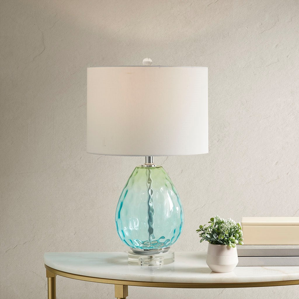 Borel Blue Table Lamp