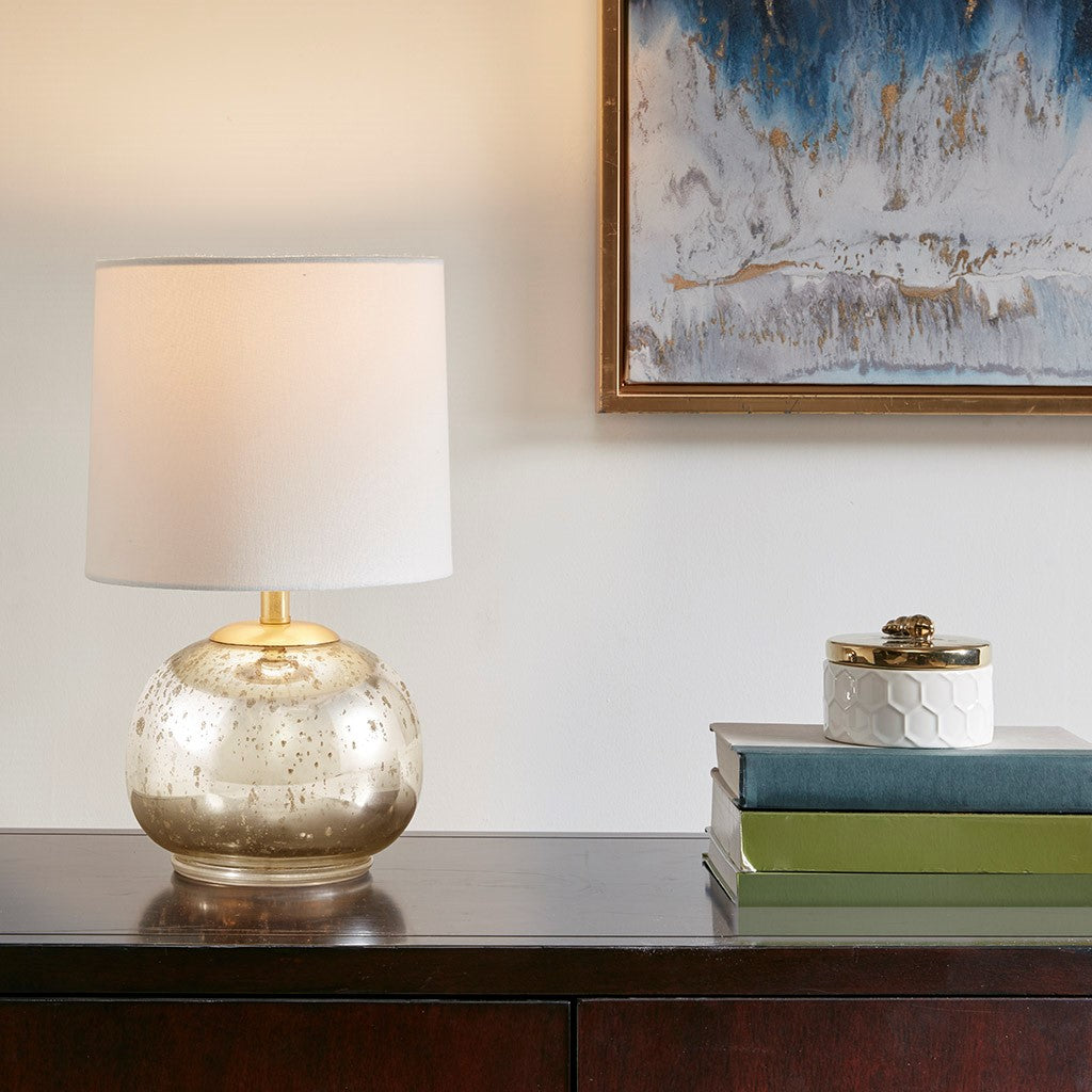 Saxony Silver Table Lamp