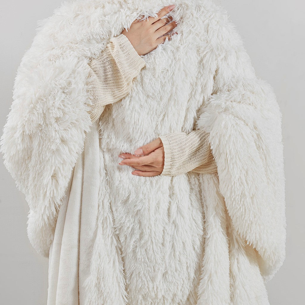 Malea Shaggy Fur Weighted Blanket