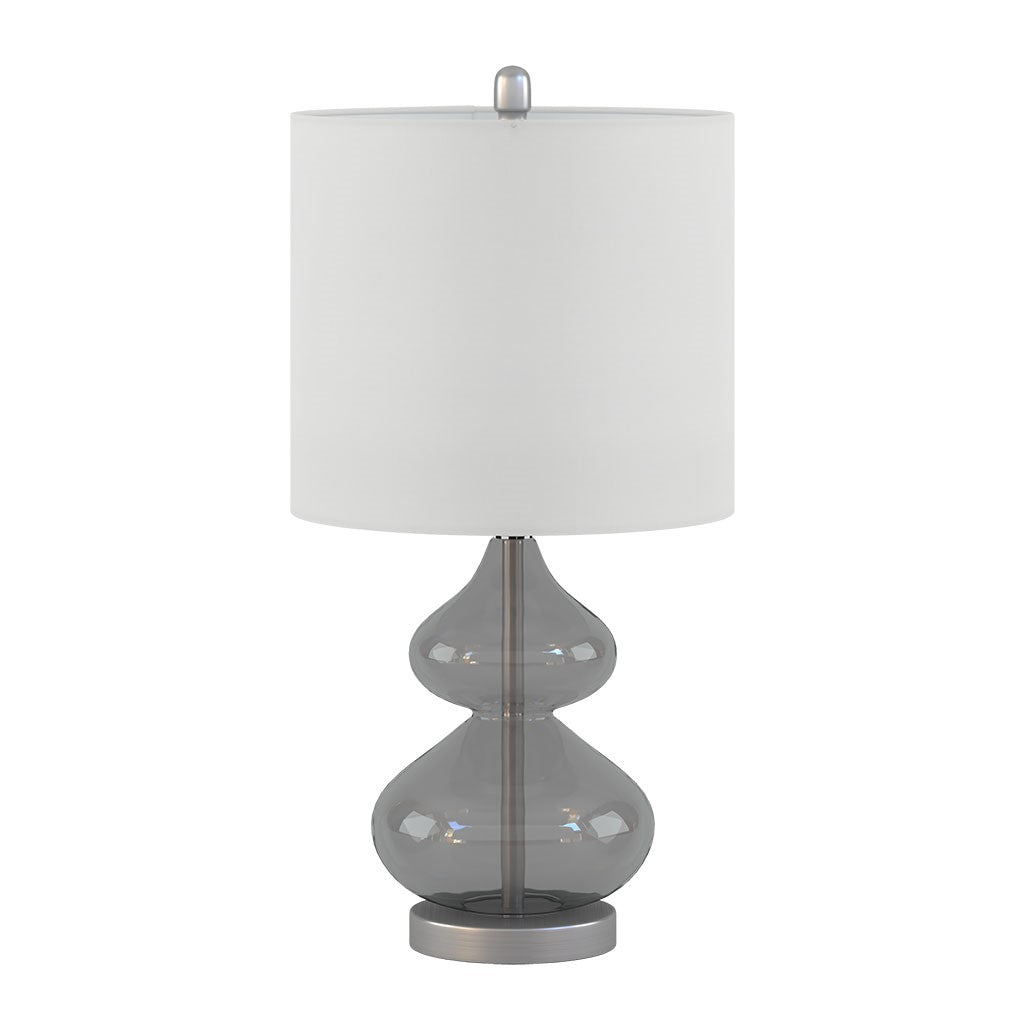 Ellipse Gray Table Lamp Set of 2