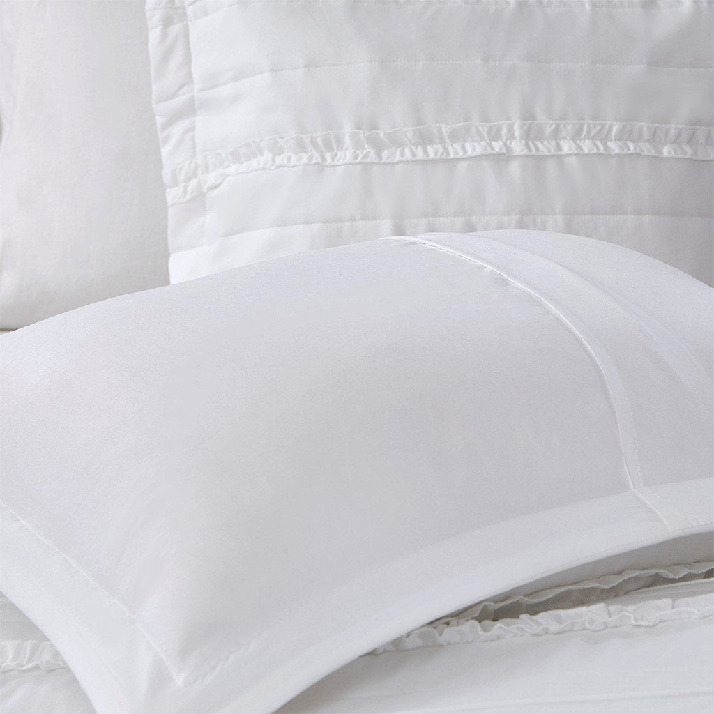 Chesapeake White 5-Piece Comforter Set Comforter Sets By Olliix/JLA HOME (E & E Co., Ltd)