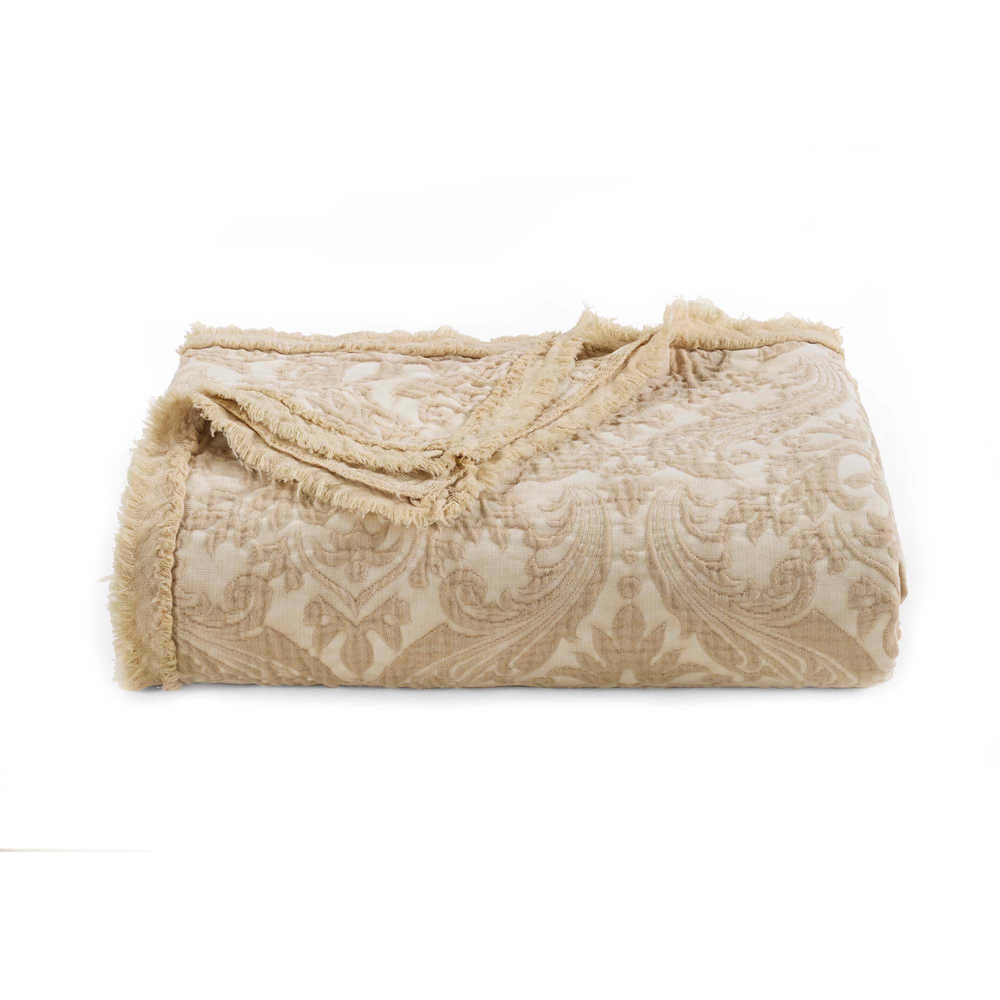 Damask Oatmeal Throw Throws By Donna Sharp
