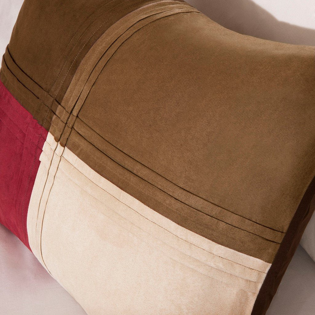 Jackson Blocks Red 7-Piece Comforter Set Comforter Sets By Olliix/JLA HOME (E & E Co., Ltd)