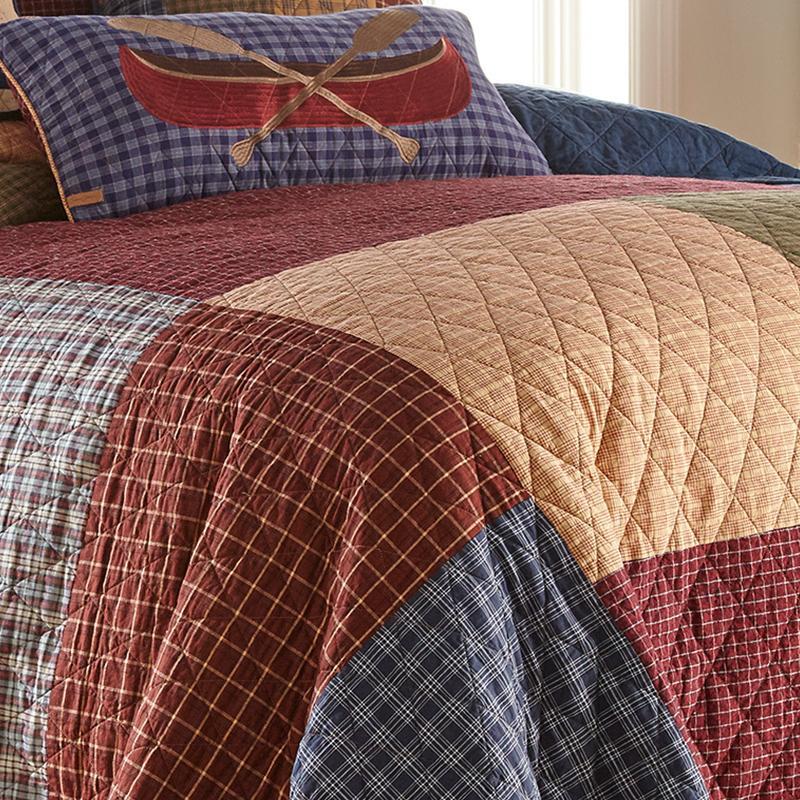 Lake House 3-Piece Cotton Quilt Set Quilt Sets By Donna Sharp