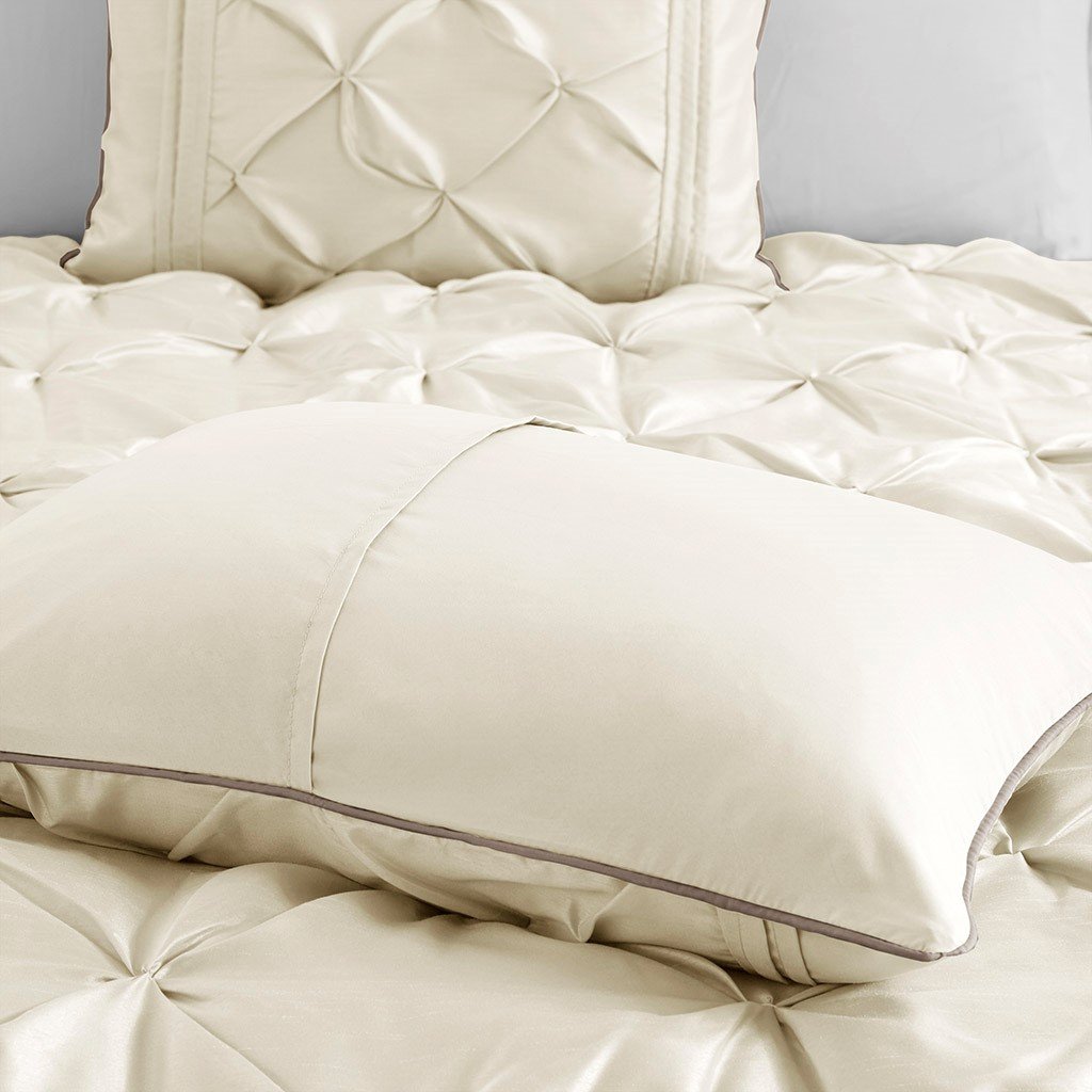 Laurel Ivory 7-Piece Comforter Set Comforter Sets By Olliix/JLA HOME (E & E Co., Ltd)