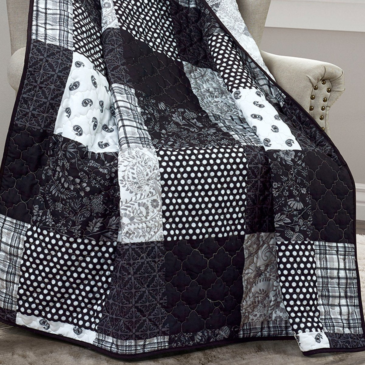 London Reversible Throw Throws By Donna Sharp