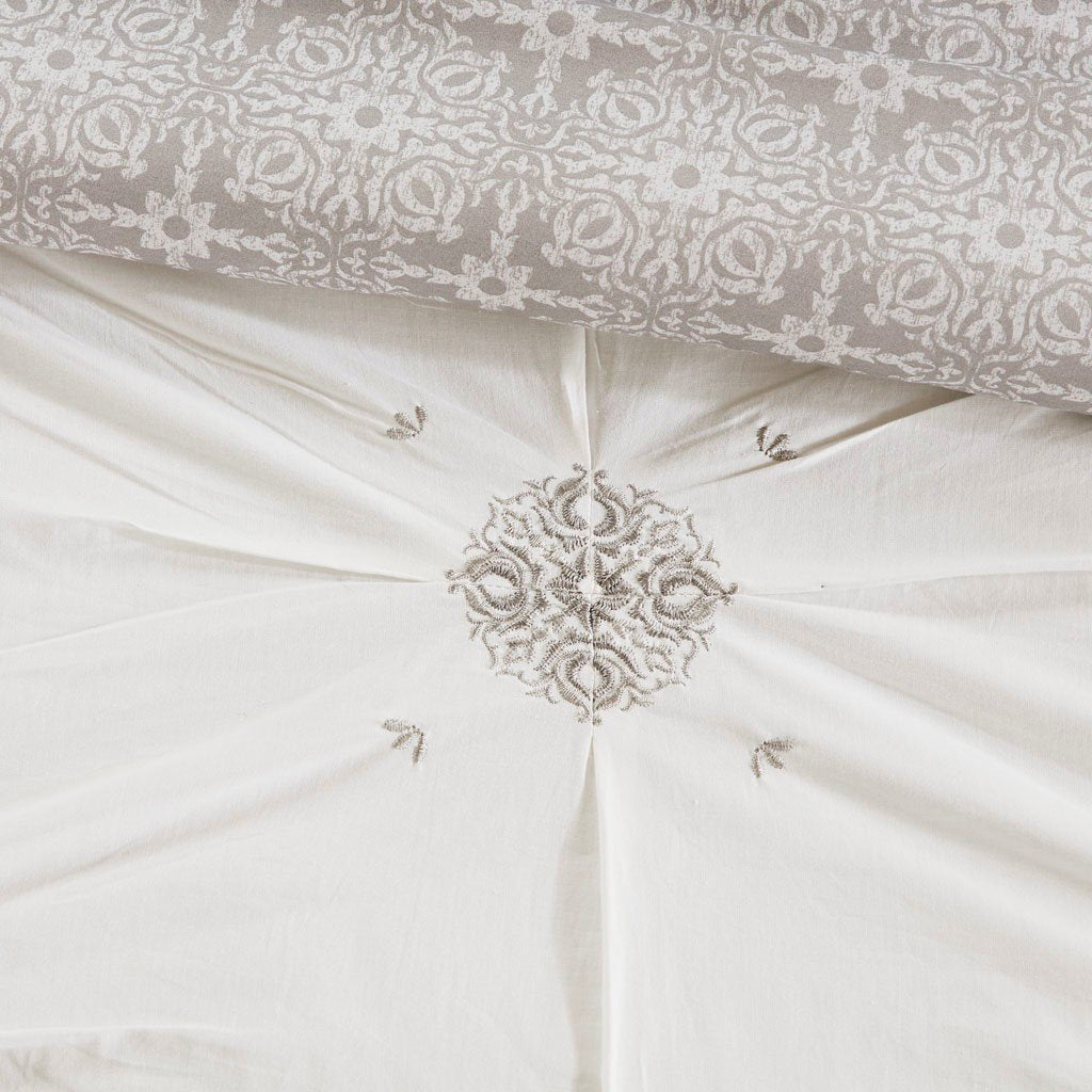Malia Ivory 6-Piece Comforter Set Comforter Sets By Olliix/JLA HOME (E & E Co., Ltd)