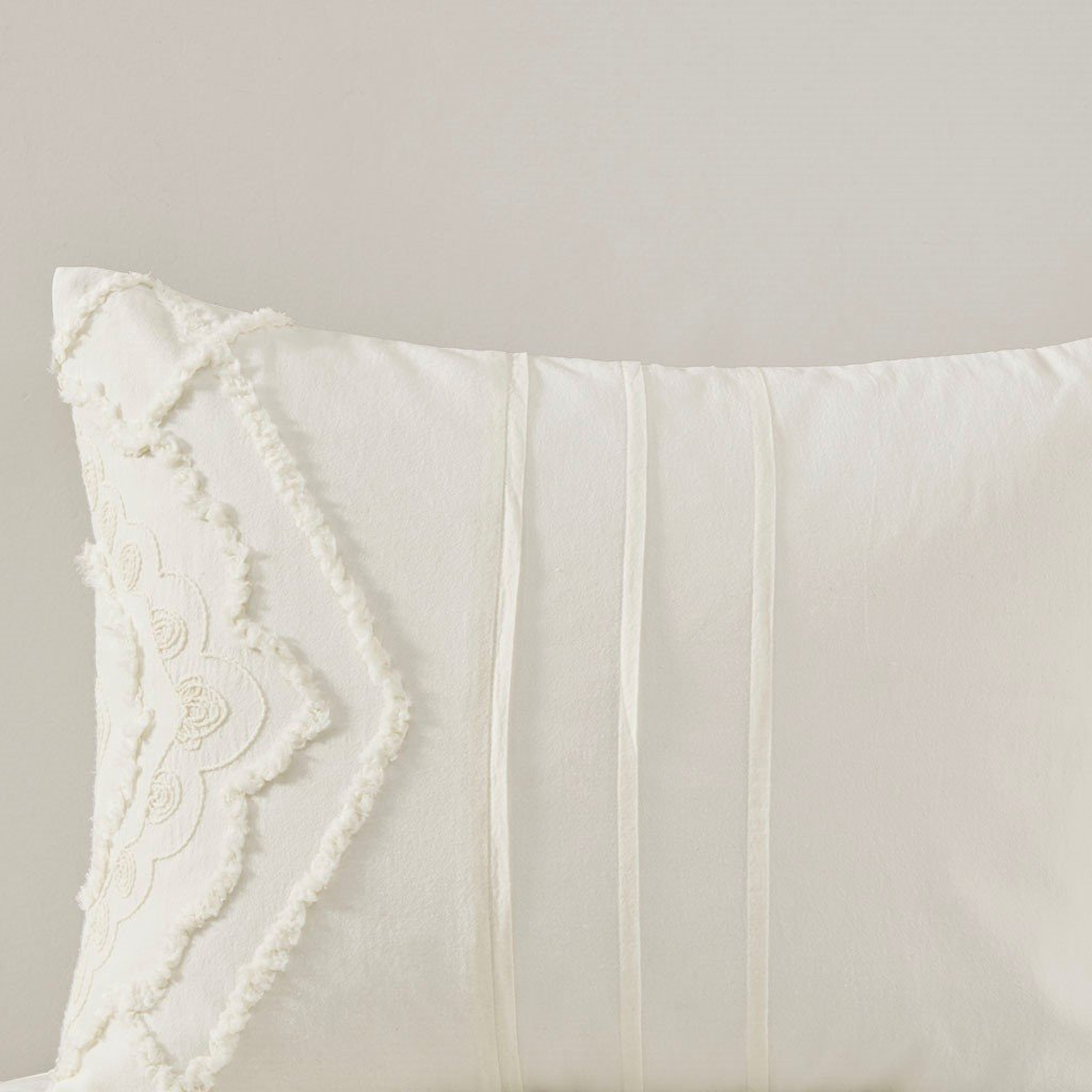 Margot White 3-Piece Comforter Set Comforter Sets By Olliix/JLA HOME (E & E Co., Ltd)