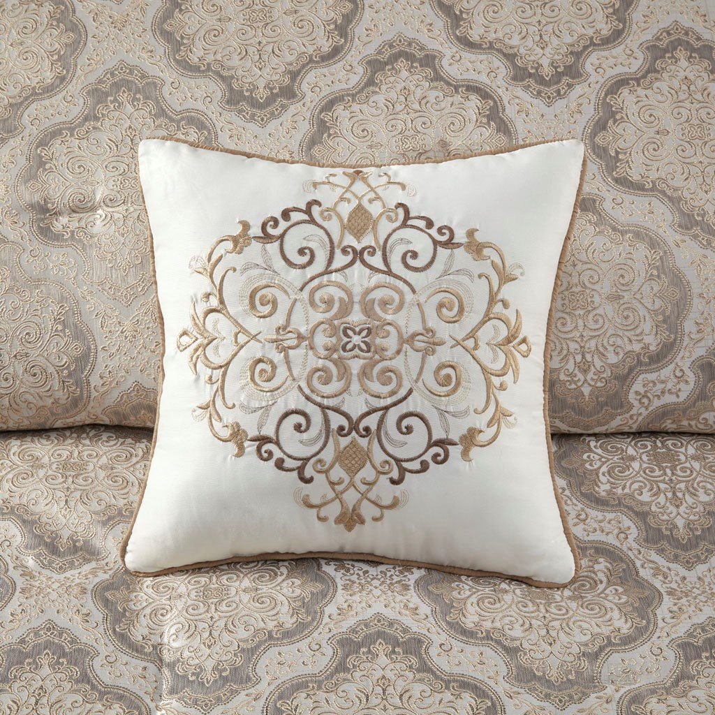 Mariella Ivory 7-Piece Comforter Set Comforter Sets By Olliix/JLA HOME (E & E Co., Ltd)