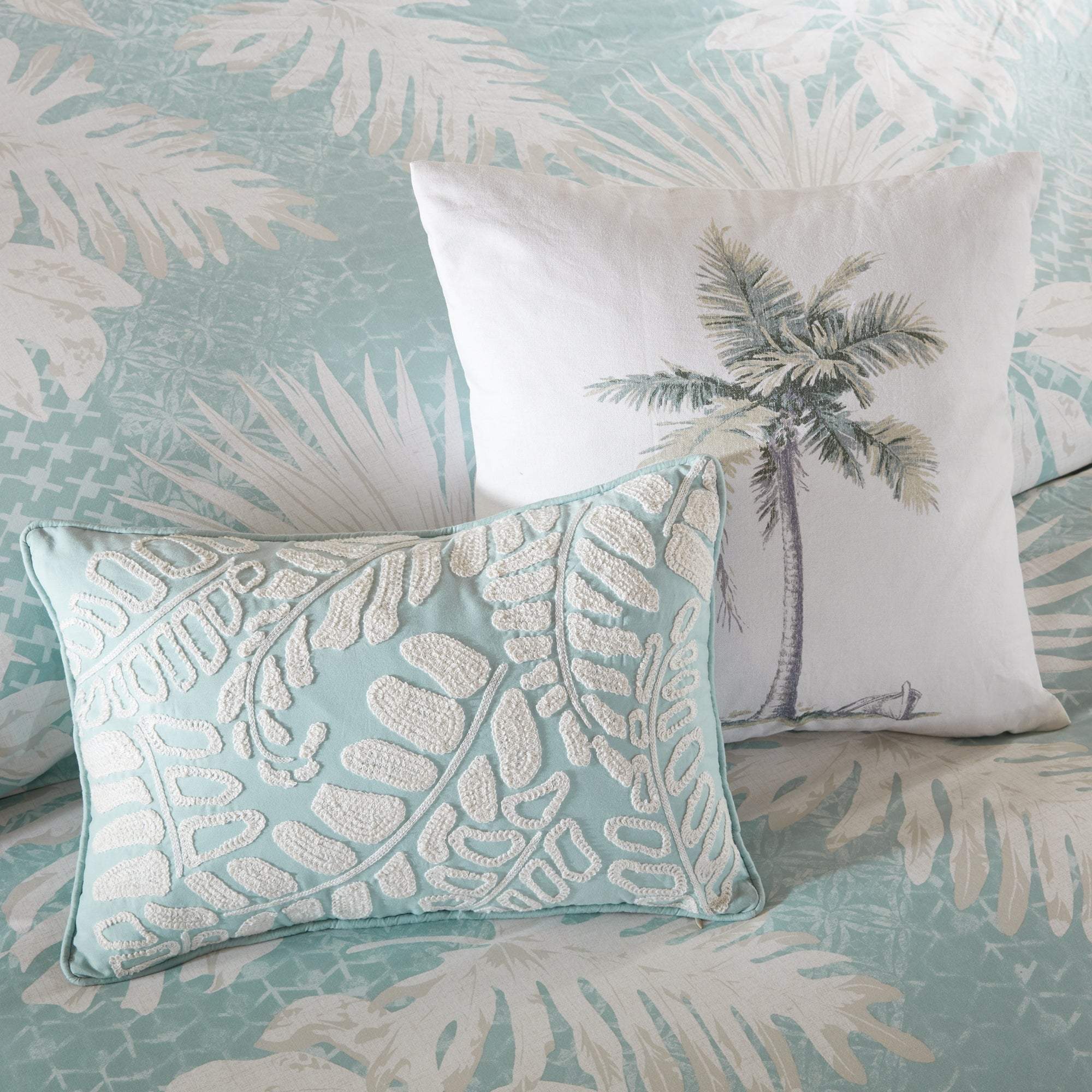 Palm Grove Blue 6-Piece Comforter Set