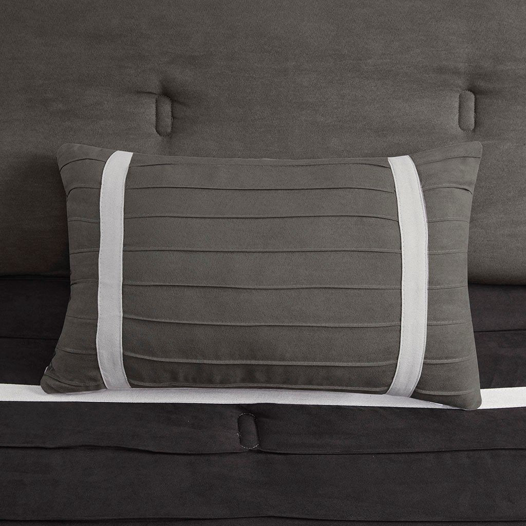 Palmer Black 7-Piece Comforter Set Comforter Sets By Olliix/JLA HOME (E & E Co., Ltd)