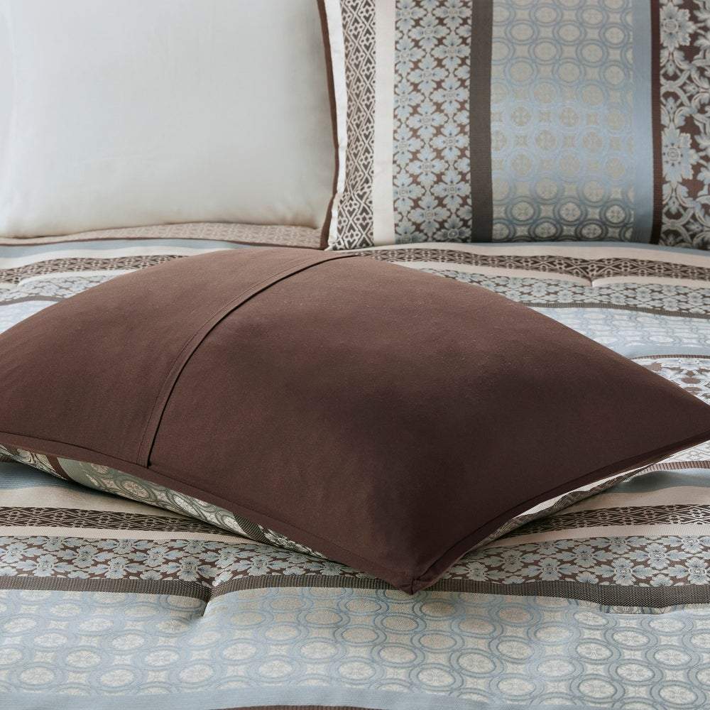 Princeton Blue 7-Piece Comforter Set Comforter Sets By Olliix/JLA HOME (E & E Co., Ltd)