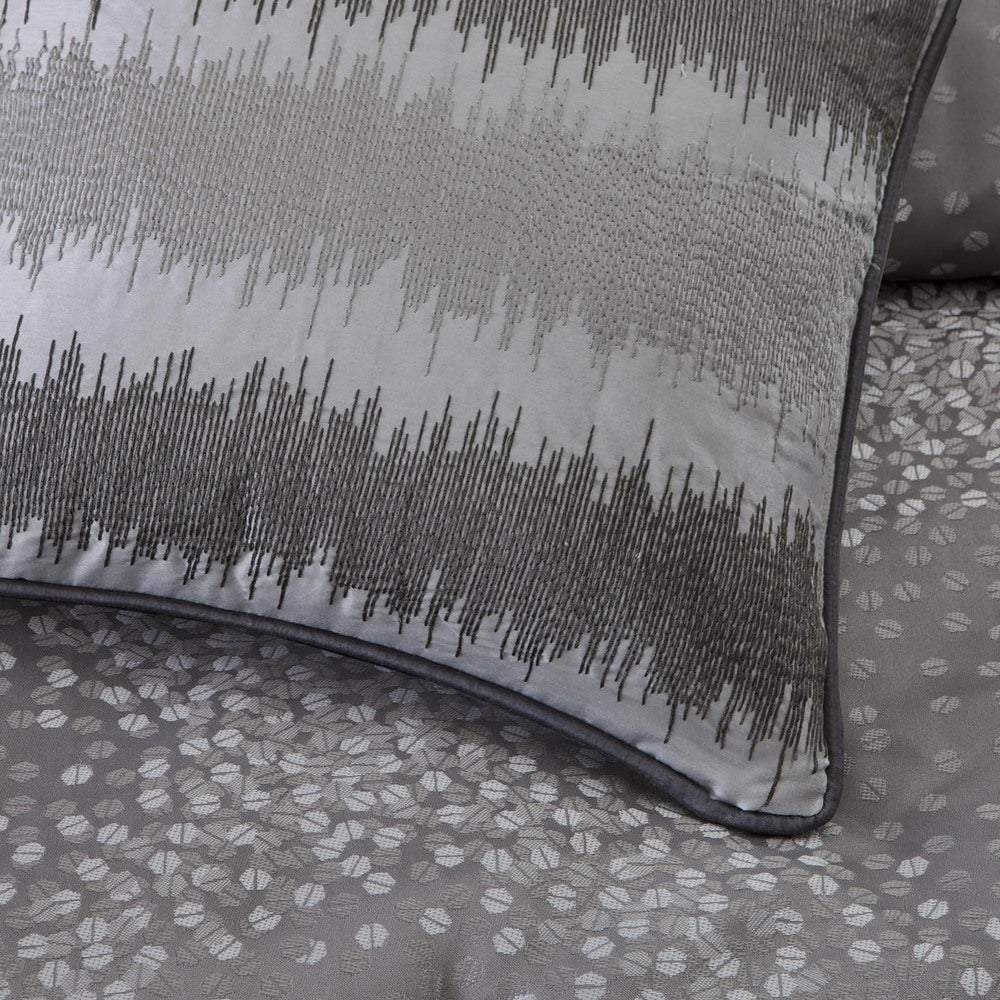 Quinn Grey 7-Piece Comforter Set Comforter Sets By Olliix/JLA HOME (E & E Co., Ltd)