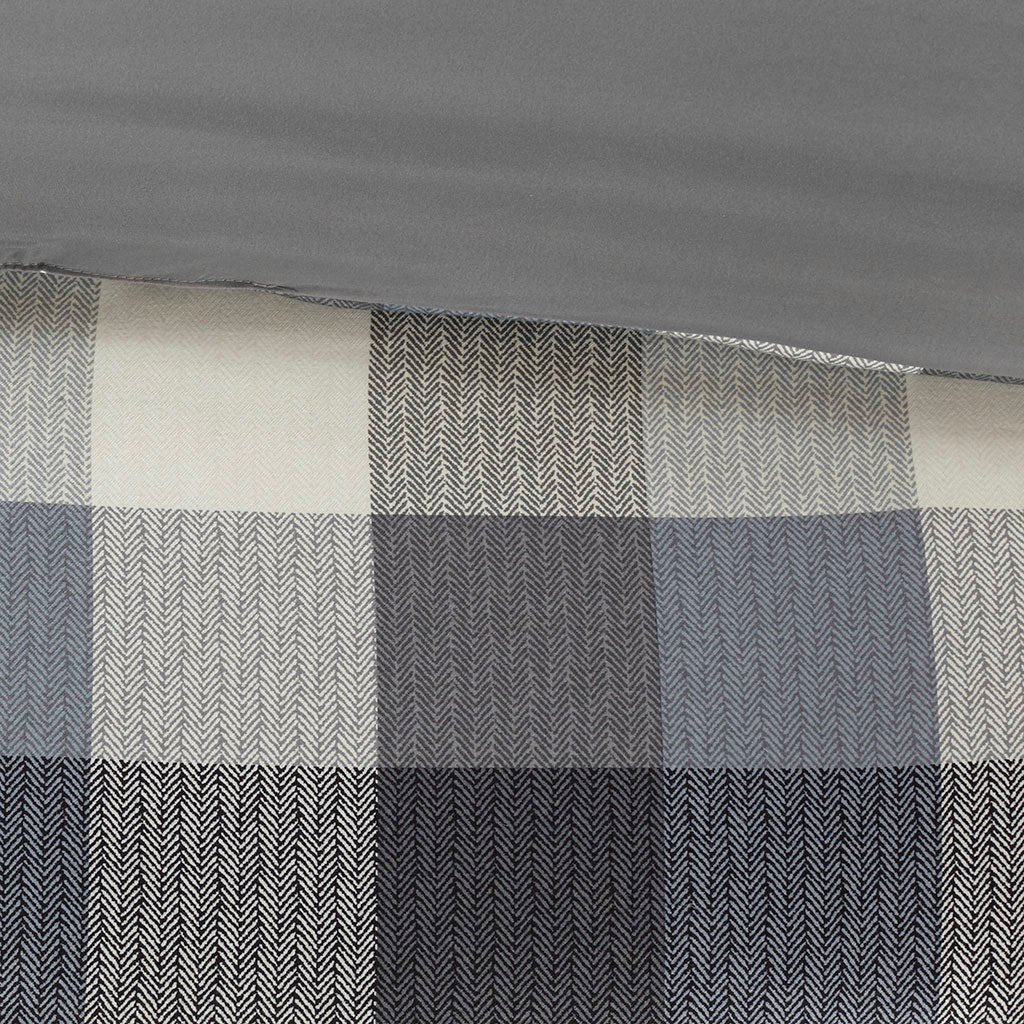 Ridge Grey 7-Piece Comforter Set Comforter Sets By Olliix/JLA HOME (E & E Co., Ltd)