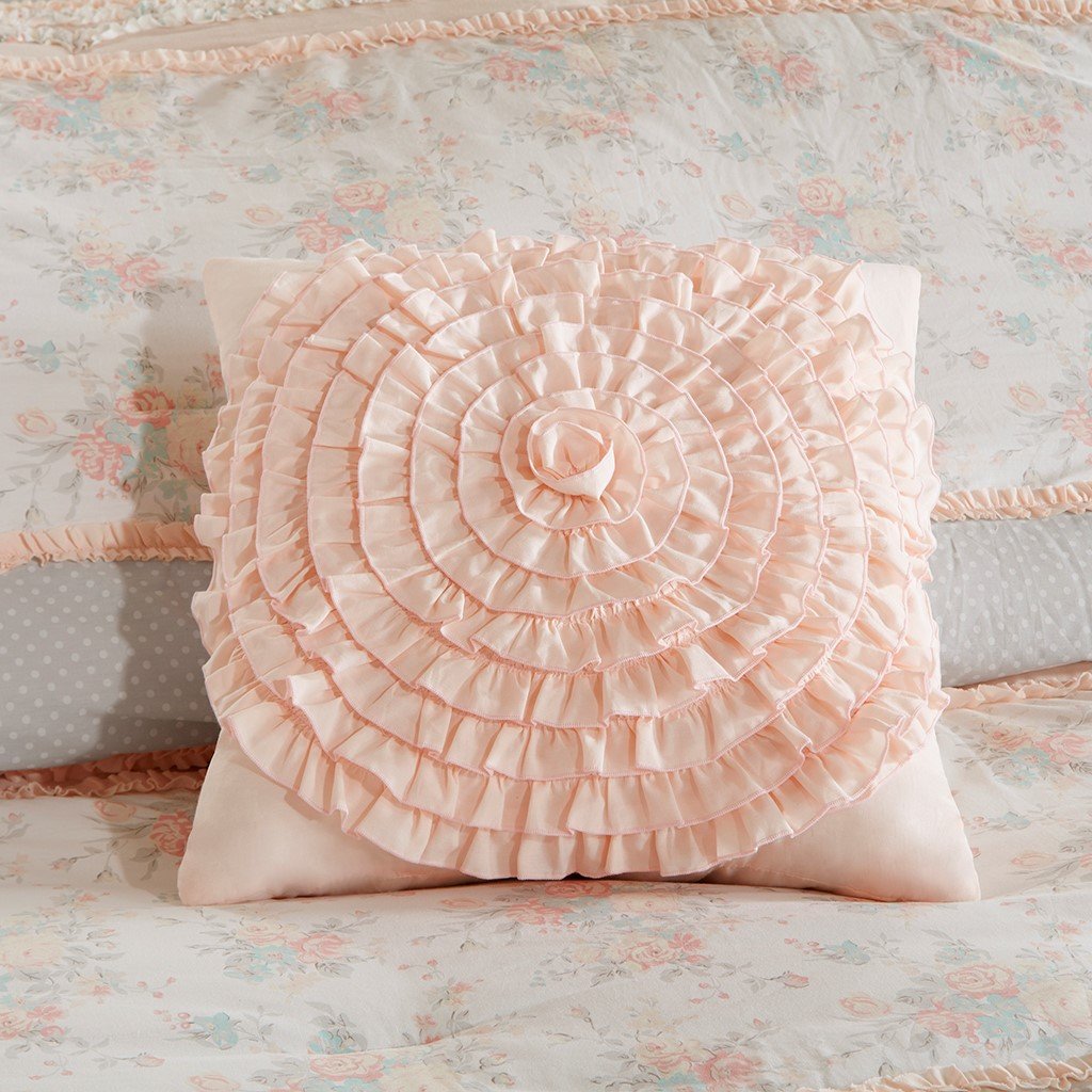 Serendipity Coral 9-Piece Comforter Set Comforter Sets By Olliix/JLA HOME (E & E Co., Ltd)
