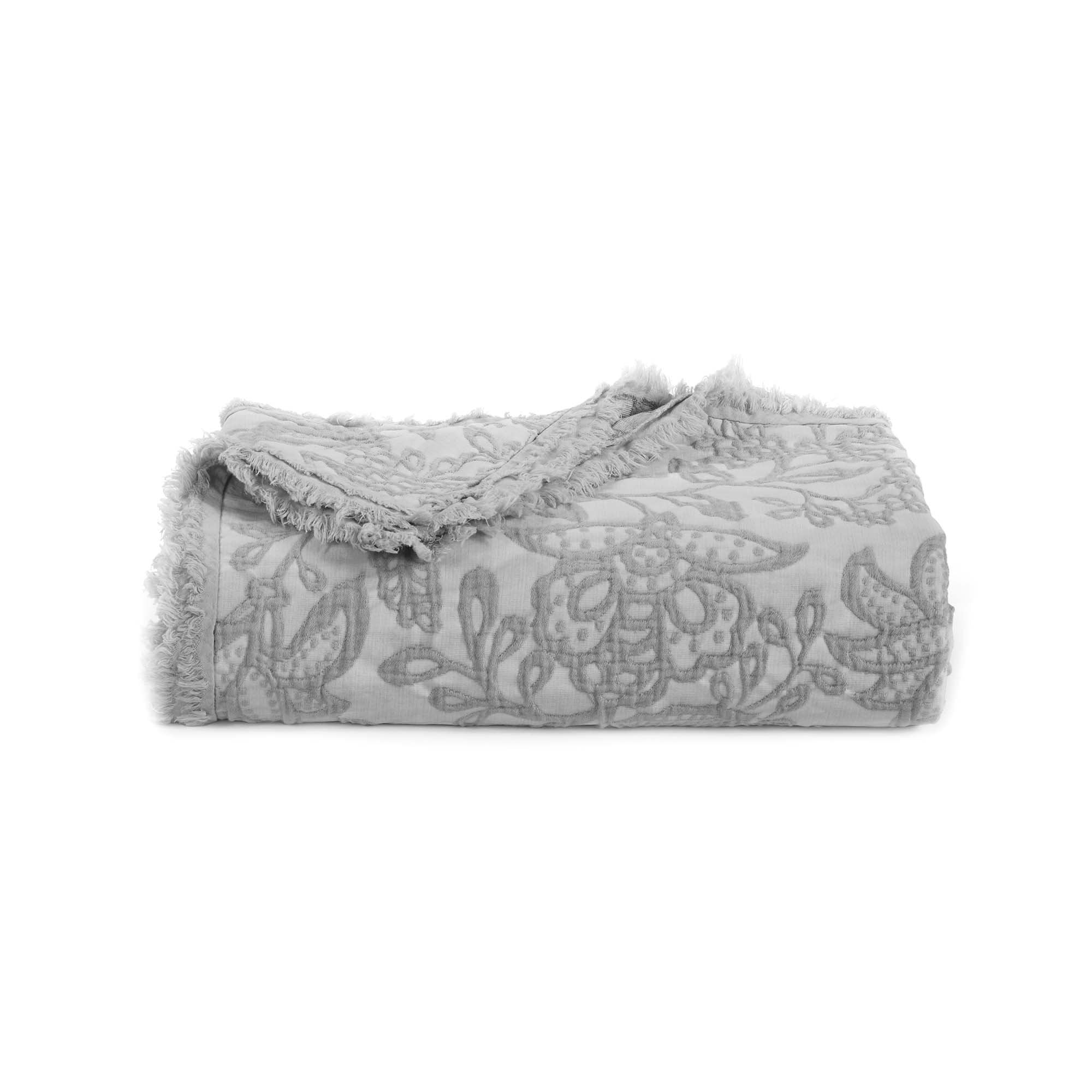 Toile Grey Throw Throws By Donna Sharp
