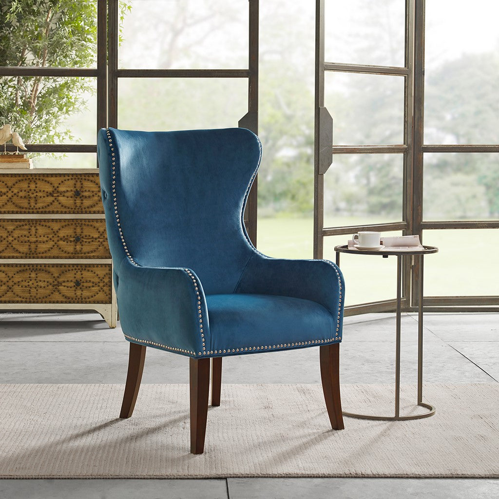 Hancock Button Tufted Back Accent Chair