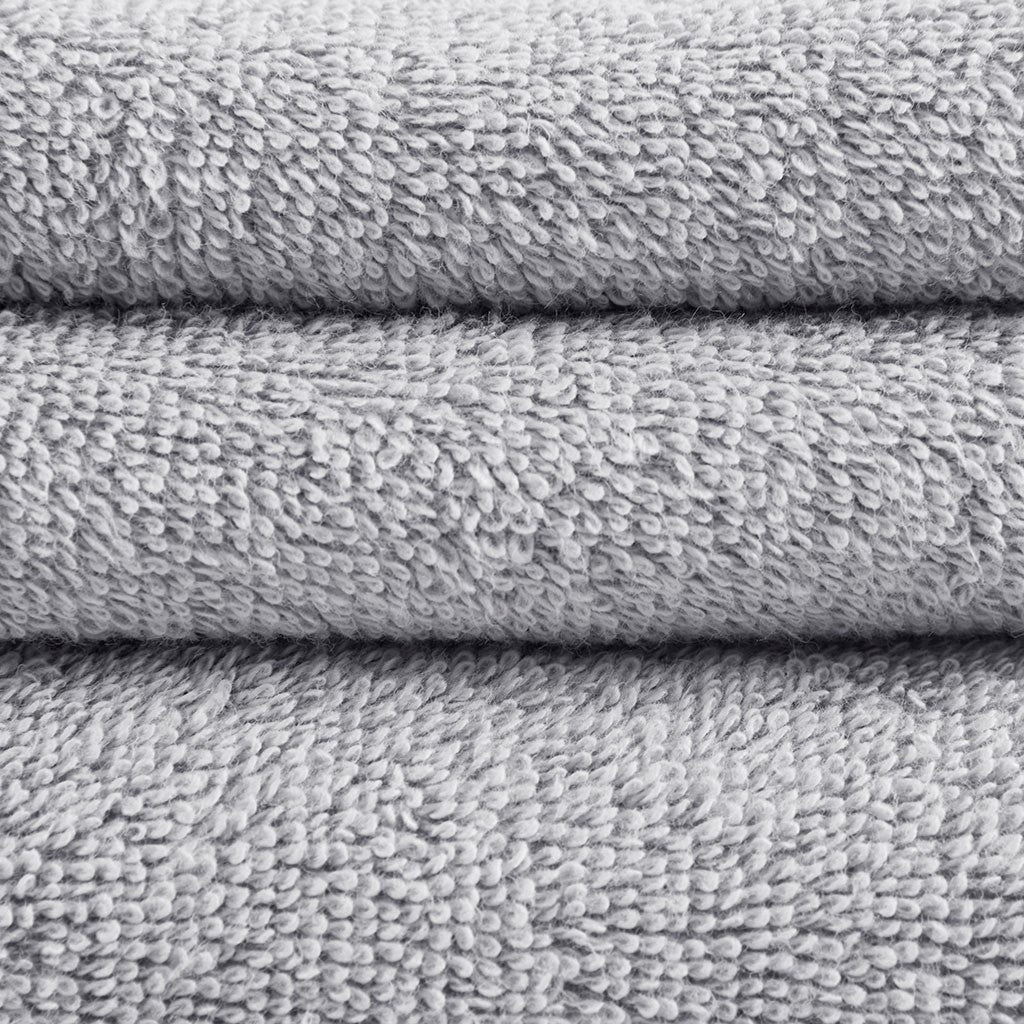 Aure 100% Cotton Solid 6 Piece Antimicrobial Towel Set