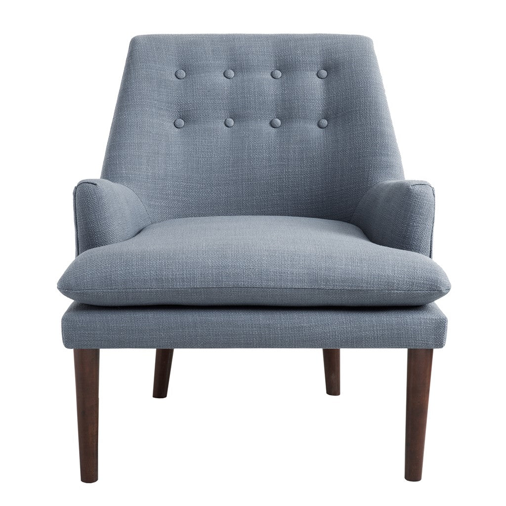 Taylor Mid-Century Blue Accent Chair