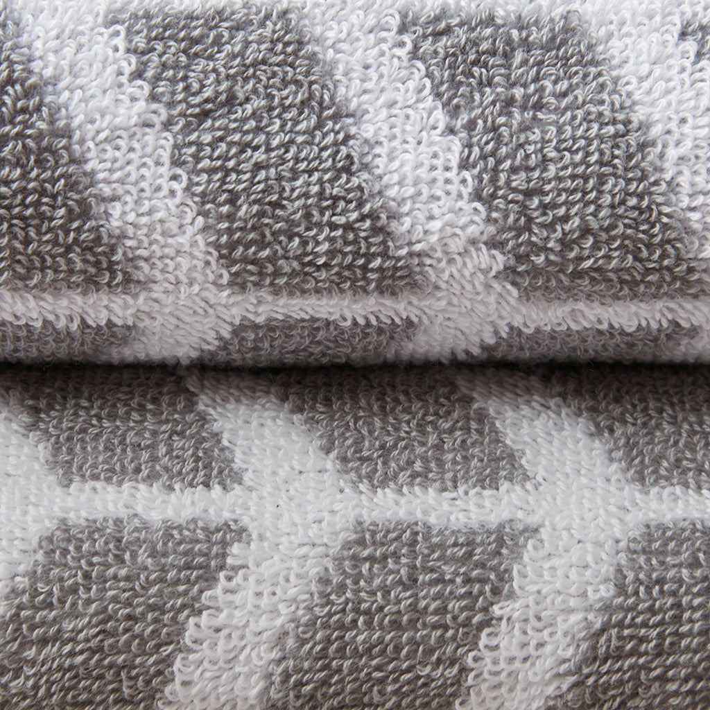 Nadia 6 Piece Cotton Jacquard Towel Set