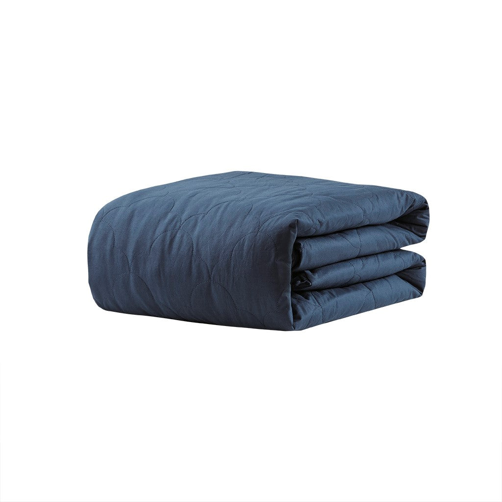 Deluxe Quilted Cotton Weighted Blanket