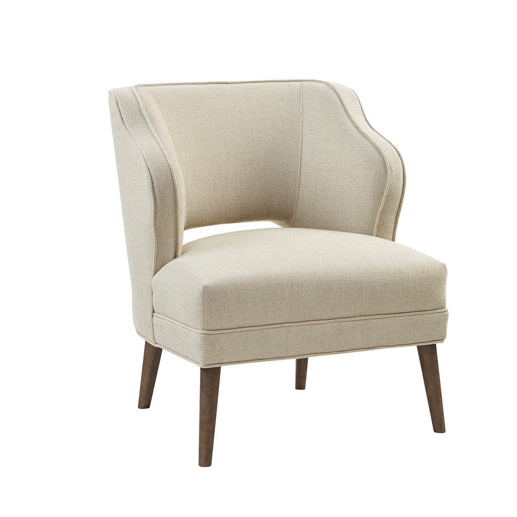Cody Open Back Cream Accent Chair