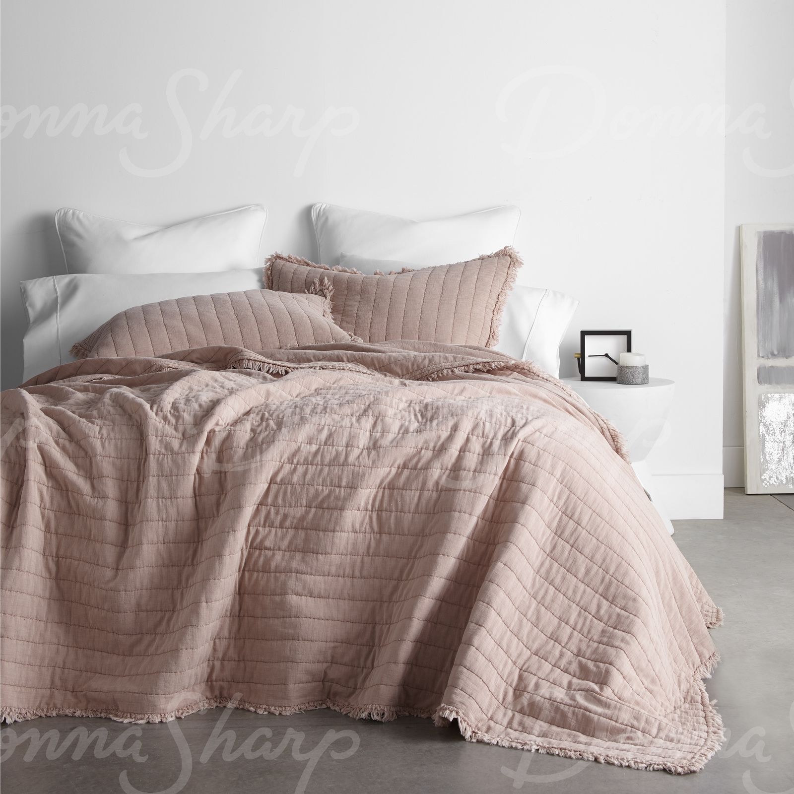 Delano Cotton Quilted 3-piece Bedding Set
