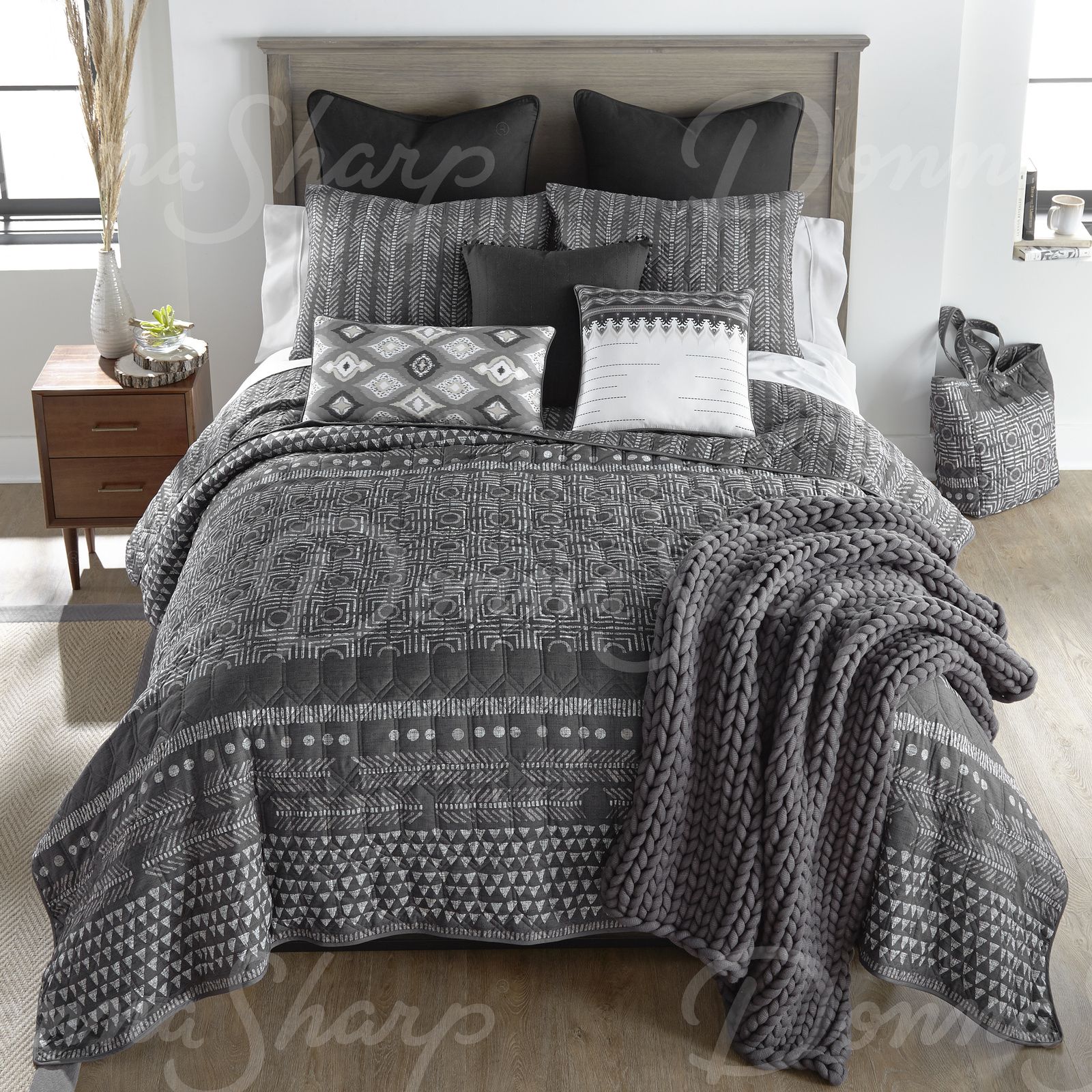 Nomad Quilted Bedding by Donna Sharp