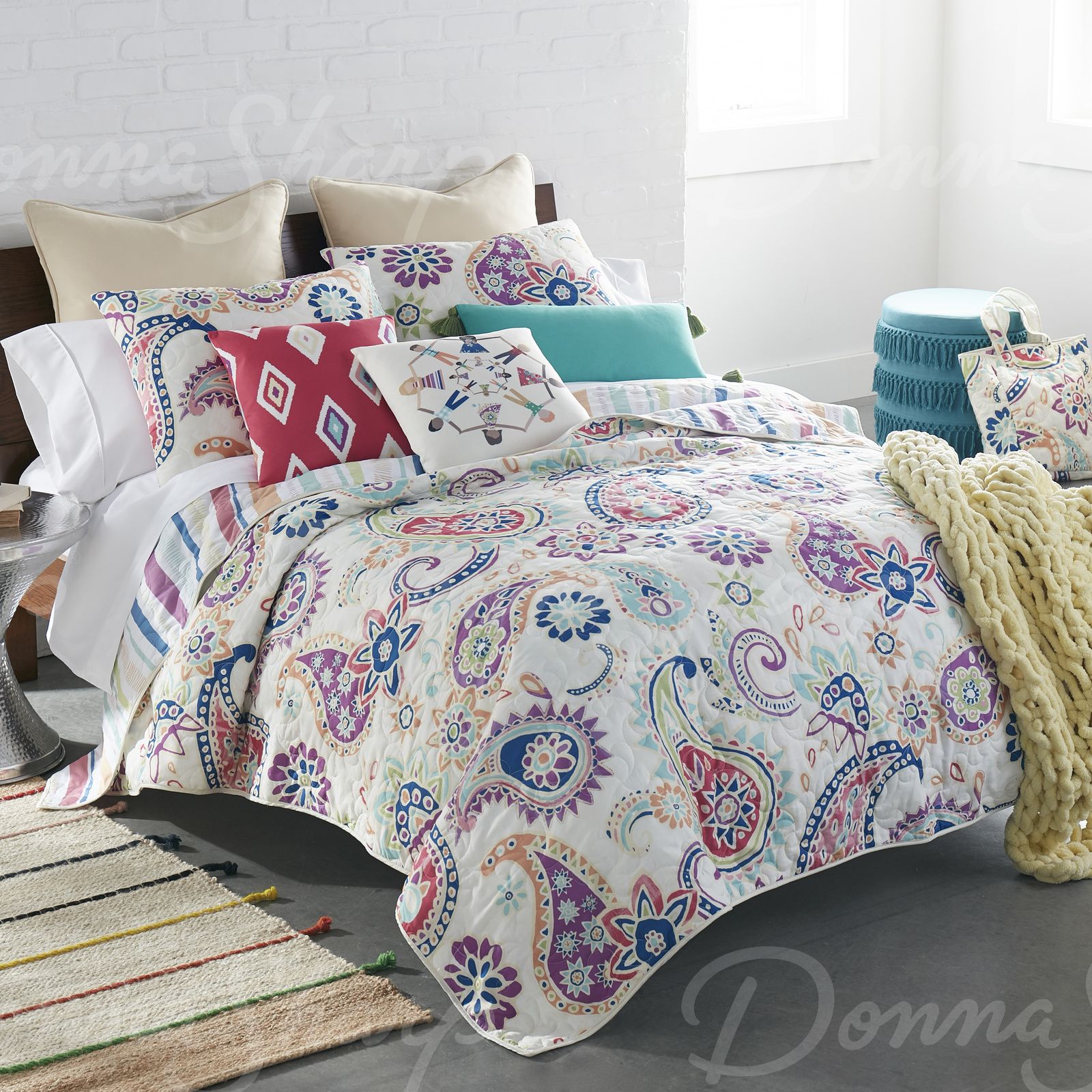 Cali Quilted Bedding By Donna Sharp