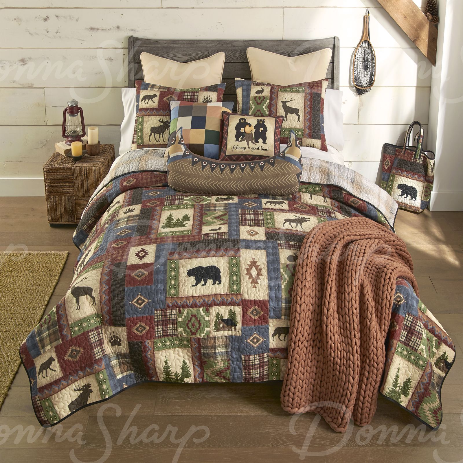 Forest Grove Quilted Bedding By Donna Sharp
