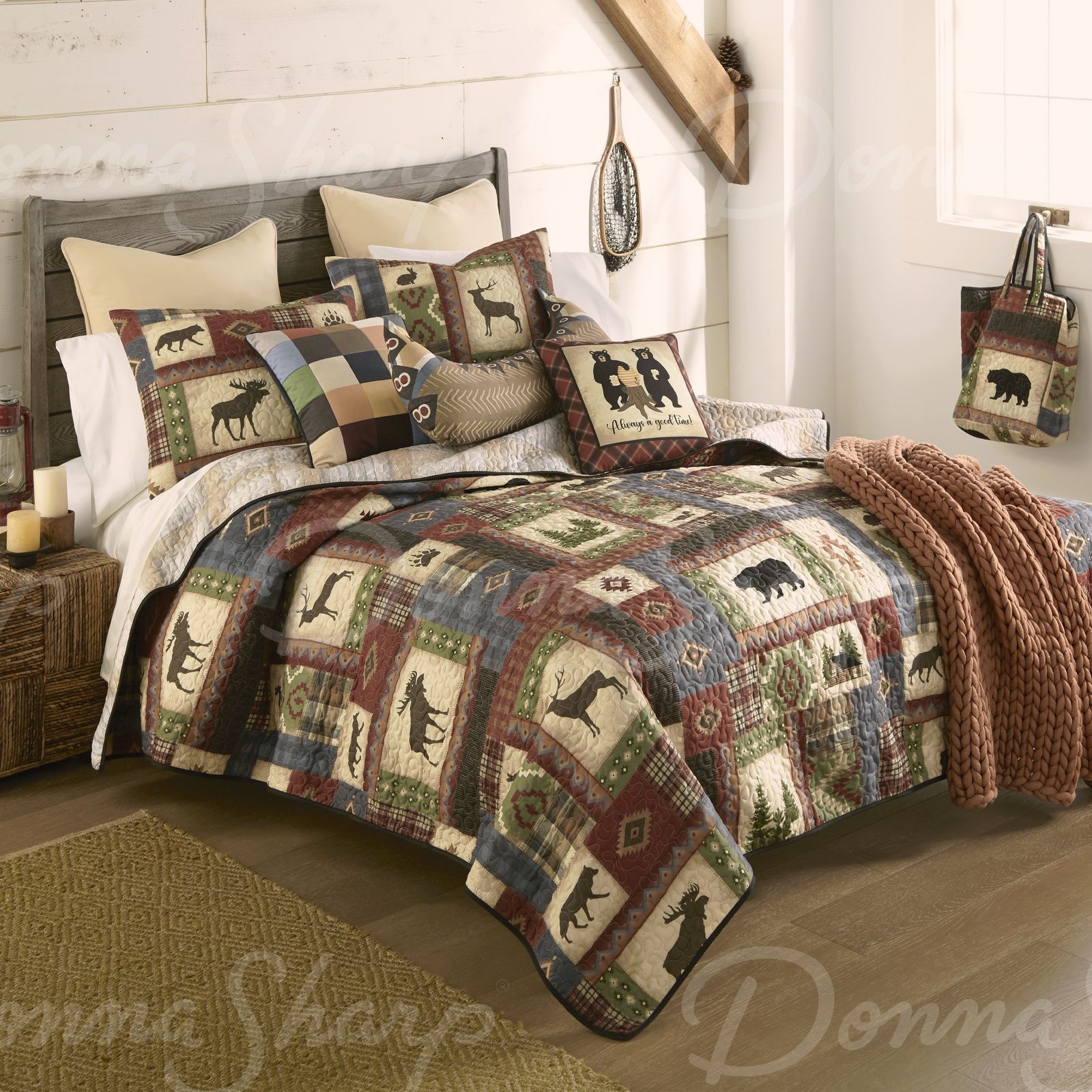 Forest Grove Quilted Bedding By Donna Sharp