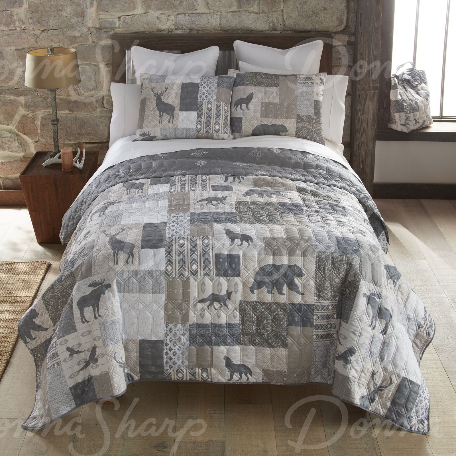 Wyoming Quilted Bedding Set